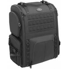 SADDLEMEN EX000040A S3500 Tactical Sissy Bar Bag 3515-0200