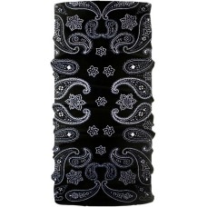 SCHAMPA & DIRT SKINS TUBE-01 TUBE BLACK/WHITE PAISLEY 2502-0094