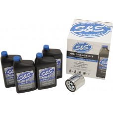 S&S CYCLE 153969 Oil Change Kit for Twin Cam 3601-0413