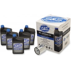S&S CYCLE 162233 Oil Change Kit for Milwaukee 8 3601-0492