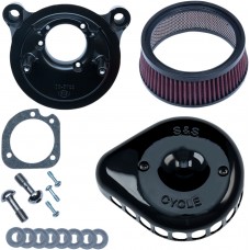 S&S CYCLE 170-0442 AIR CLNR BLK MTD 01-17TC 1010-2328