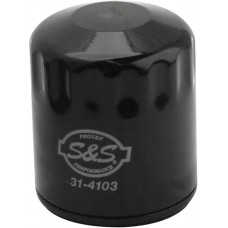 S&S CYCLE 31-4103A FILTER OIL W/OR BLK 99-17 0712-0540