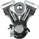 S&S CYCLE 310-0238 ENGINE COMP V80 BLK/CHR 0901-0230