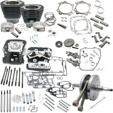 S&S CYCLE 900-0569 KIT HSU 124"07-17TCB BLK 0922-0124