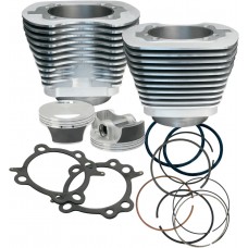 S&S CYCLE 910-0202 CYLINDER KIT 106"TC SLVR 0931-0435