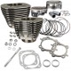S&S CYCLE 910-0338 CYLINDER KIT 124"TC BLK 0931-0541