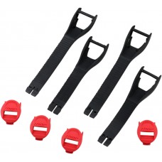 THOR STRAPS BLITZ XP RD/BK 7-9 3430-0880