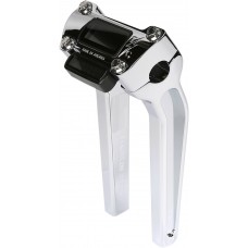 THRASHIN SUPPLY CO. TSC-9500-3 Chrome 9-1/2" Pullback Handlebar Riser With Gauge Cut Out 0602-1059