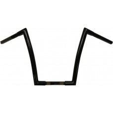 TODD'S CYCLE Black 1-1/4" Strip Handlebar With 14" Rise 0601-2551