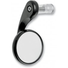 TODD'S CYCLE BSML-2 MIRROR BAR END LEFT BLK 0640-0430