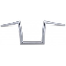 TODD'S CYCLE Chrome 1-1/2" Strip Handlebar with 10" Rise 0601-4880