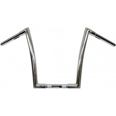 TODD'S CYCLE Chrome 1-1/4" Strip Handlebar With 14" Rise 0601-2550