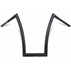 TODD'S CYCLE Flat Black 1-1/2" Strip Handlebar with 20" Rise 0601-4894