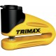 TRIMAX T665LY LOCK DISC YELLOW 10MM 4010-0183