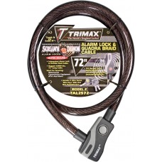 TRIMAX TAL2572 LOCK CABLE ALRM 25MMX72 4010-0187