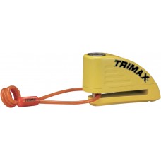 TRIMAX TAL88YL LOCK DISC YEL ALRM 10MM 4010-0185