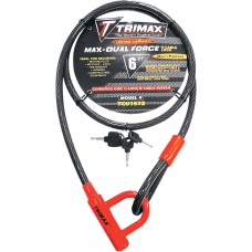 TRIMAX TCU1572 LOCK-CABLE & U-LOCK 72" 4010-0015