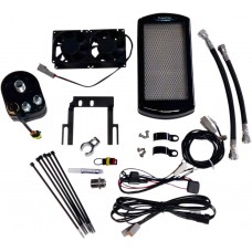 ULTRACOOL ST-1G OIL COOLER KIT FXST BLACK 0713-0156