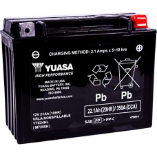 YUASA YUAM7250H BATTERY - WET SEALED YTX24HL