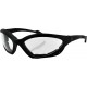 ZAN HEADGEAR EZHI001C Hakan Sunglasses - Matte Black - Clear 2610-0956