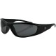 ZAN HEADGEAR EZIA01 Iowa Sunglasses - Shiny Black - Smoke 2610-0957