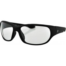 ZAN HEADGEAR EZNJ01C New Jersey Sunglasses - Matte Black - Clear 2610-0964