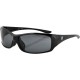 ZAN HEADGEAR EZSD01 South Dakota Sunglasses - Shiny Black - Smoke 2610-0969