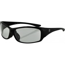 ZAN HEADGEAR EZSD01C South Dakota Sunglasses - Shiny Black - Clear 2610-0970
