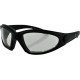 ZAN HEADGEAR EZTX001C Texas Sunglasses - Black - Clear 2610-0975