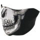 ZAN HEADGEAR WNFM002H HALF MASK SKULL FACE 2503-0060