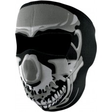 ZAN HEADGEAR WNFM023 FACE MASK CHROME SKULL 2503-0085