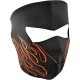 ZAN HEADGEAR WNFM045 FACE MASK ORANGE FLAME 2503-0108