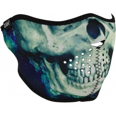 ZAN HEADGEAR WNFM414H HALF MASK PAINT SKULL 2503-0387