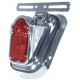 V-FACTOR 12 VOLT TOMBSTONE TAILLIGHT WITH MOUNT FOR FL STYLE REAR FENDER 19923