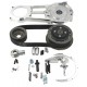 MID-USA 2" Open Belt Drive Kits For Softail 1990/2006 77216
