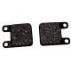 MID-USA 4 Piston Rear Brake Caliper Replacement Pads 58053