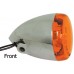 MID-USA Pointed Style Turn Signals For Custom Use 11629