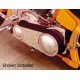 MID-USA Electric Start 3" 8Mm Open Primary Belt Drive Kit For Big Twin 77000