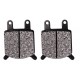 MID-USA Brake Pads For Aftermarket Calipers 58054