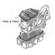 MID-USA 1999/2004 Dyna Top Cover Gasket 74403