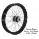 MID-USA Complete 23" Front 40 Spoke Wheels For Big Twin 51681