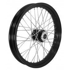 MID-USA Complete 23" Front 40 Spoke Wheels For Big Twin 51680