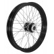 MID-USA Complete 23" Front 40 Spoke Wheels For Big Twin 51682