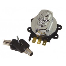 MID-USA Round Key Ignition/Light Switches For Big Twin 15017