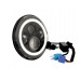 MID-USA 7" Led Headlights With Halo For Custom Use 11002