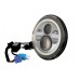 MID-USA 7" Led Headlights With Halo For Custom Use 11003