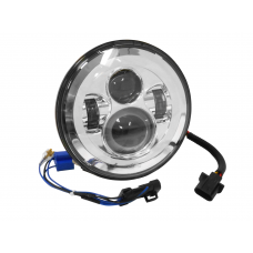 MID-USA Led 7"Headlight For Custom Use 11004