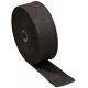 MID-USA Insulating Exhaust Wrap, Black Use On Any Exhaust Head Pipe 2" Wide 50' Long Roll Cpp 95189