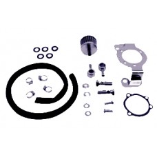 V-FACTOR AIR FILTER SUPPORT AND CRANKCASE BREATHER KITS FOR BIG TWIN & SPORTSTER EVOLUTION 84329