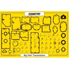 BIG TWIN TRANSMISSION GASKET, SEAL & O-RING DISPLAY AND RELATED GASKETS 78794